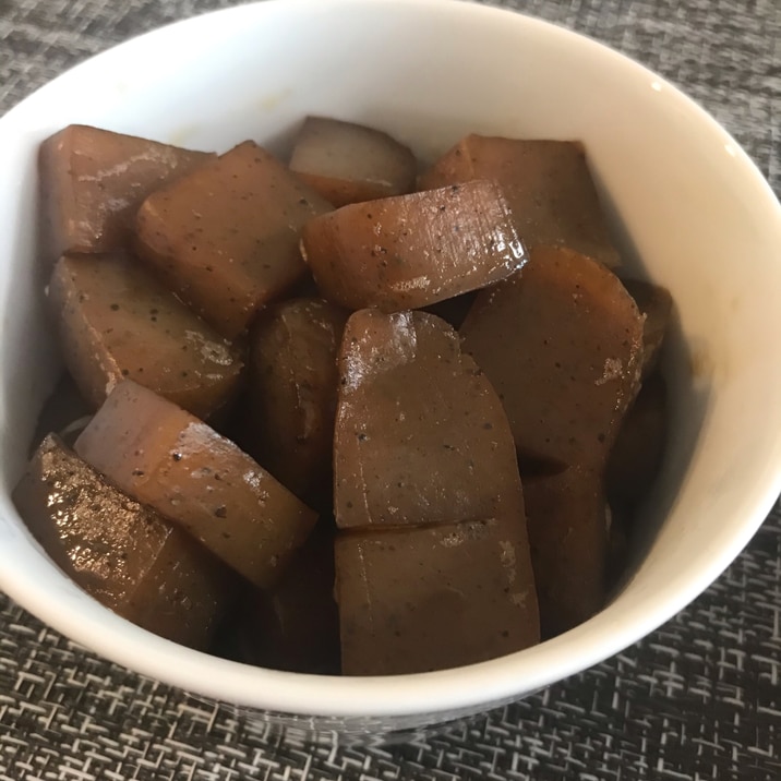 こんにゃくだけの煮物 レシピ 作り方 By はこよいこ 楽天レシピ